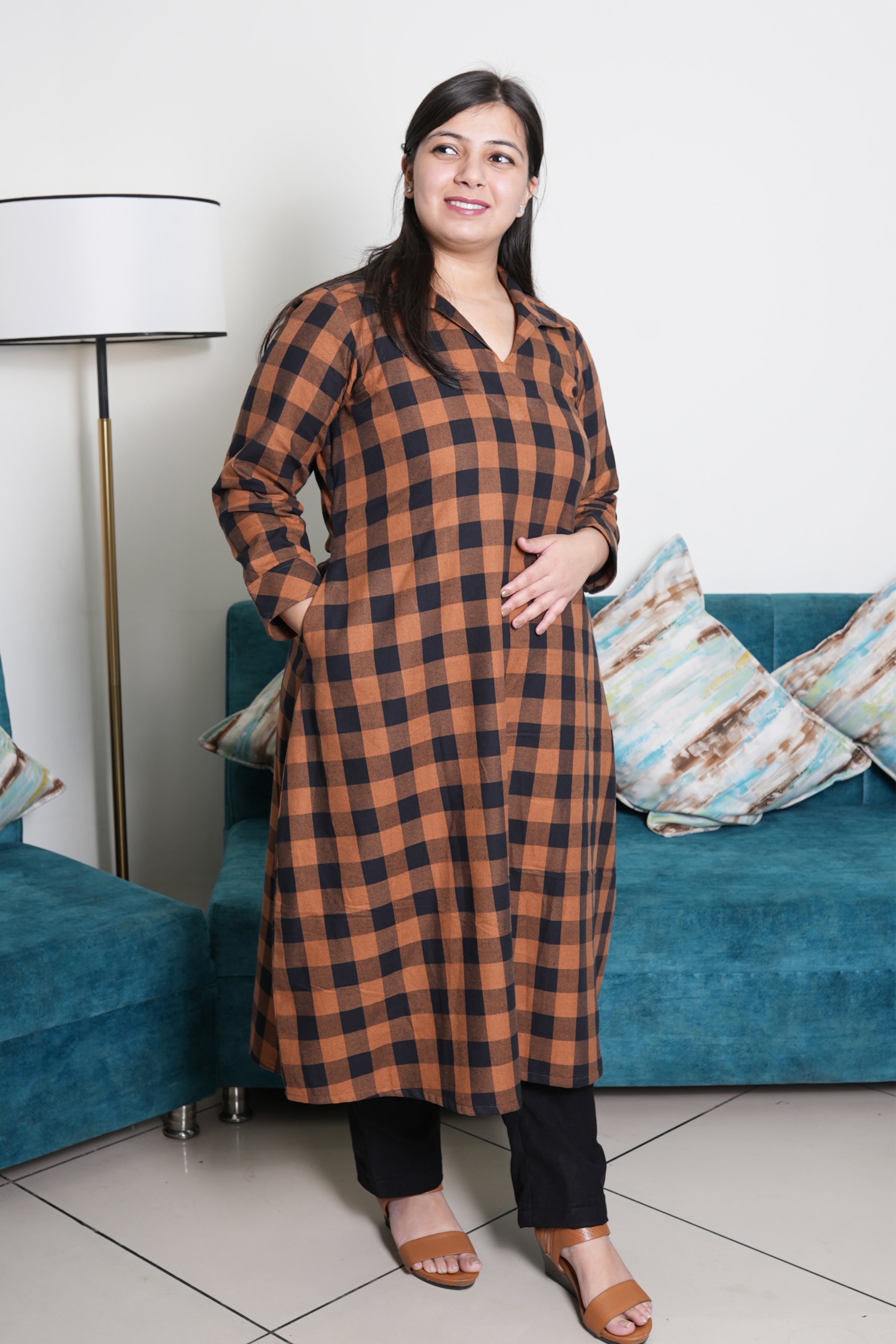 Buy online Multi Colored Woolen Kurti from winter wear for Women by Montrex  for ₹1299 at 35% off | 2024 Limeroad.com